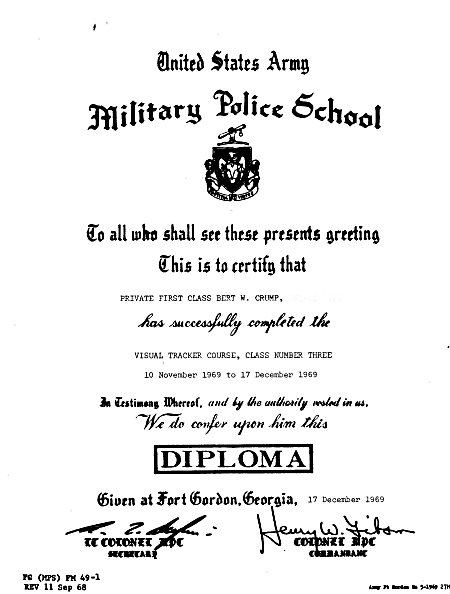 BC 2 Military Police School Diploma.jpg (45228 bytes)